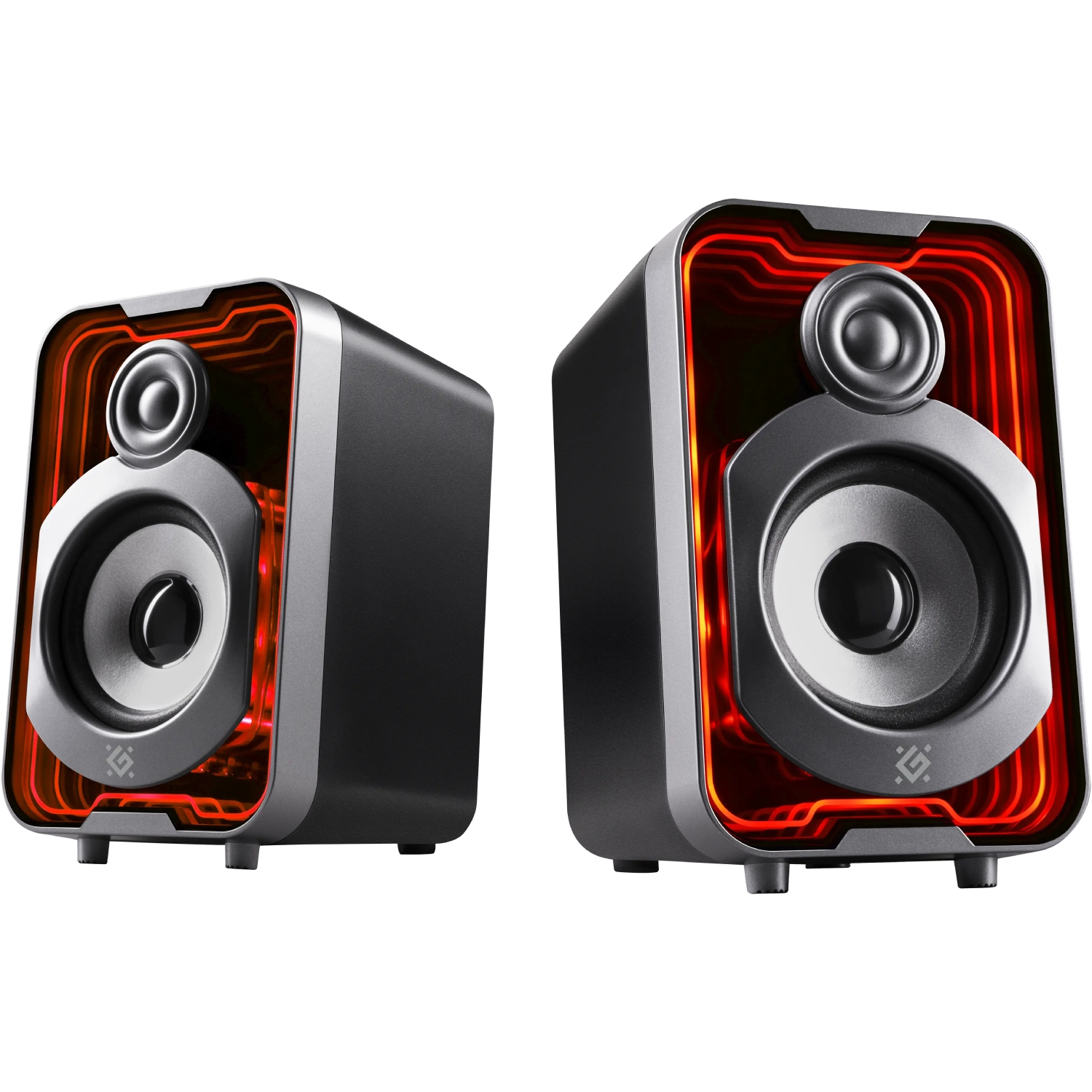 Акустична система 2.0 Defender Solar 11 10Вт, Bluetooth, RGB підсвітка, USB, чорна (65811) на малюнкі №4