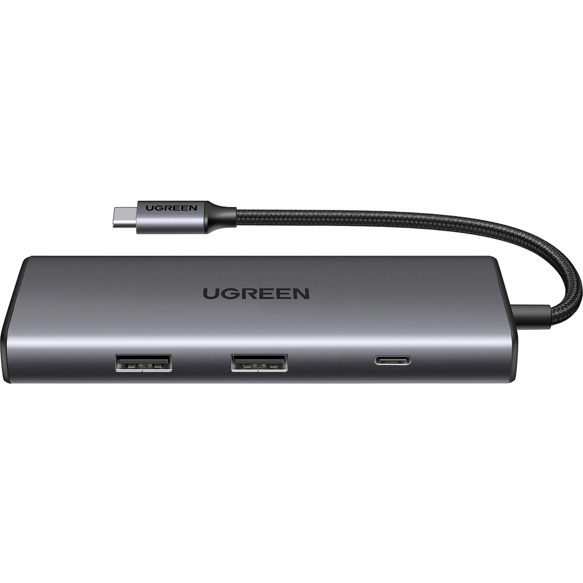 Док-станція USB3.1 Type-C -- HDMI 4K30Hz/USB 3.0x2/Type-C/SD/TF/ PD 100W CM498 7 in 1 Ugreen (15531) на малюнкі №2