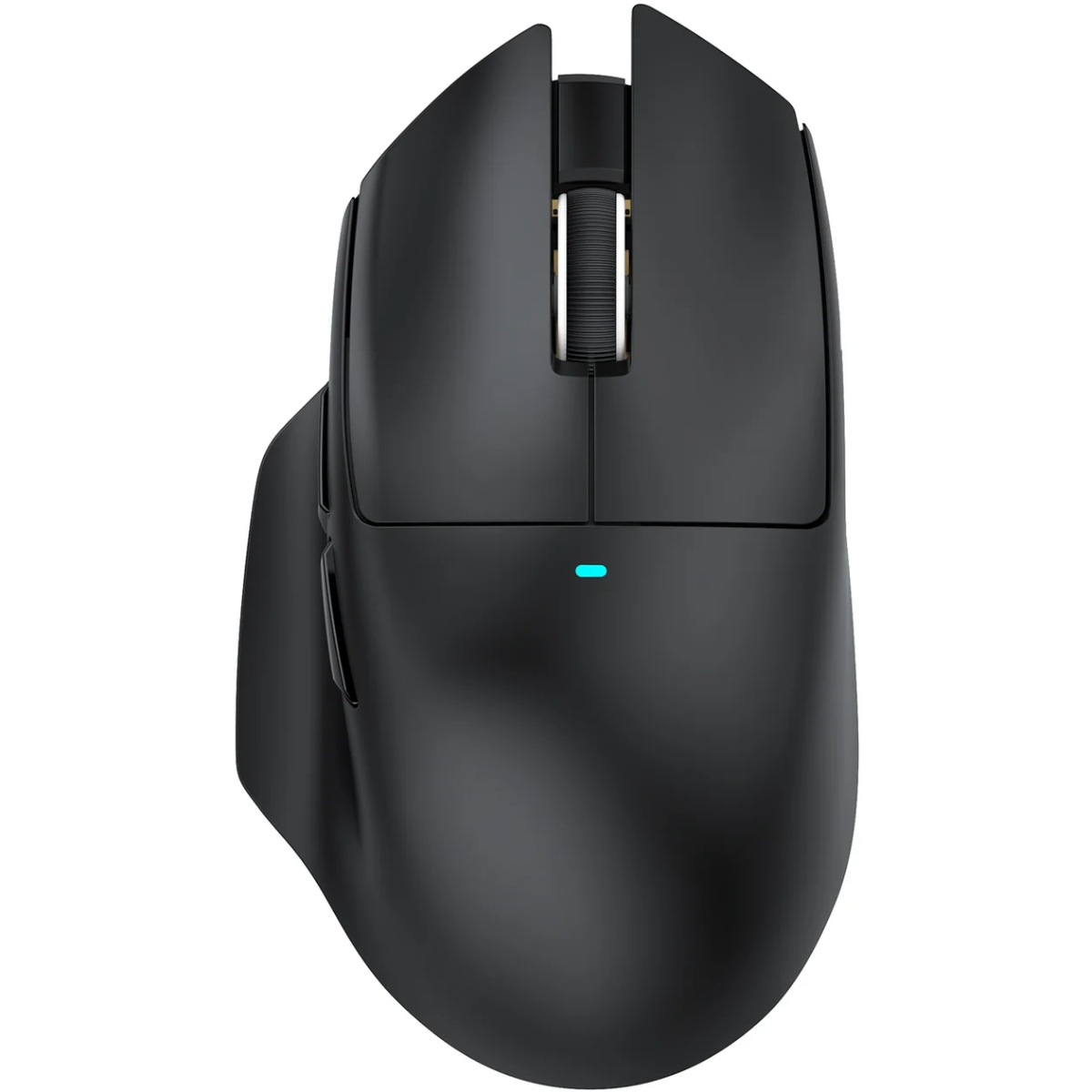 Мишка Attack Shark V6 Ultra-Light, Wireless/Bluetooth, 25000dpi. (PAW3311), 7кн, Black (V6B_AS) Чорний на малюнкі №1