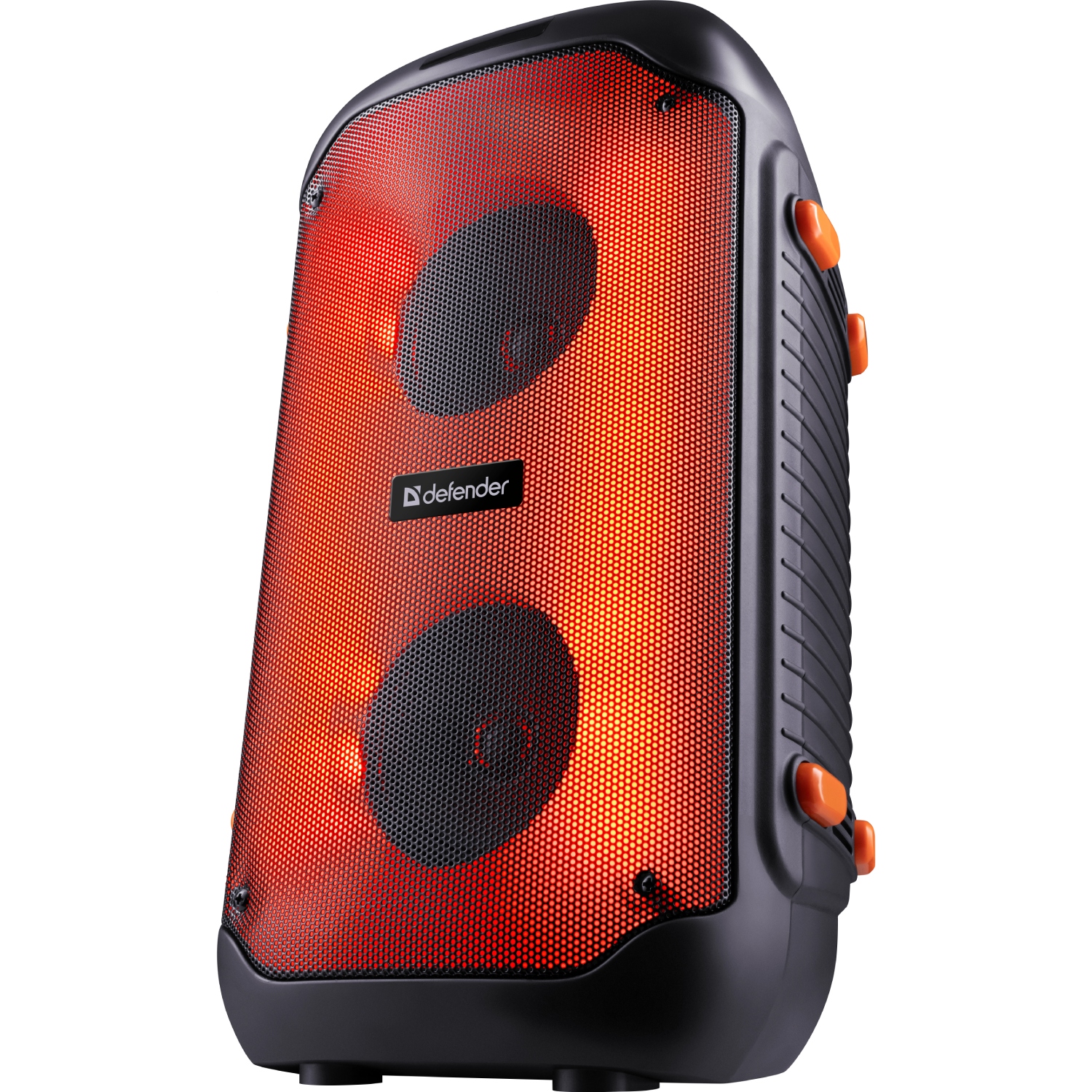 Акустична система 2.0 Defender Boomer 25, 25Вт RGB/BT/FM/USB/TF/AUX/MIC, чорна (65425) на малюнкі №4