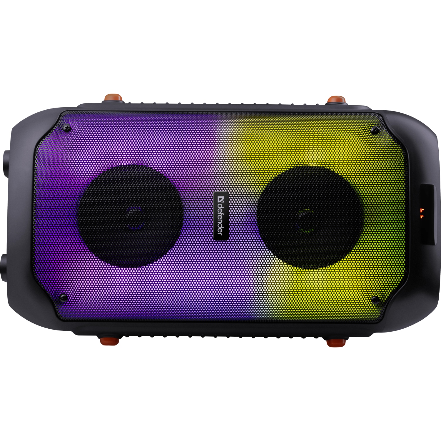 Акустична система 2.0 Defender Boomer 25, 25Вт RGB/BT/FM/USB/TF/AUX/MIC, чорна (65425) на малюнкі №8
