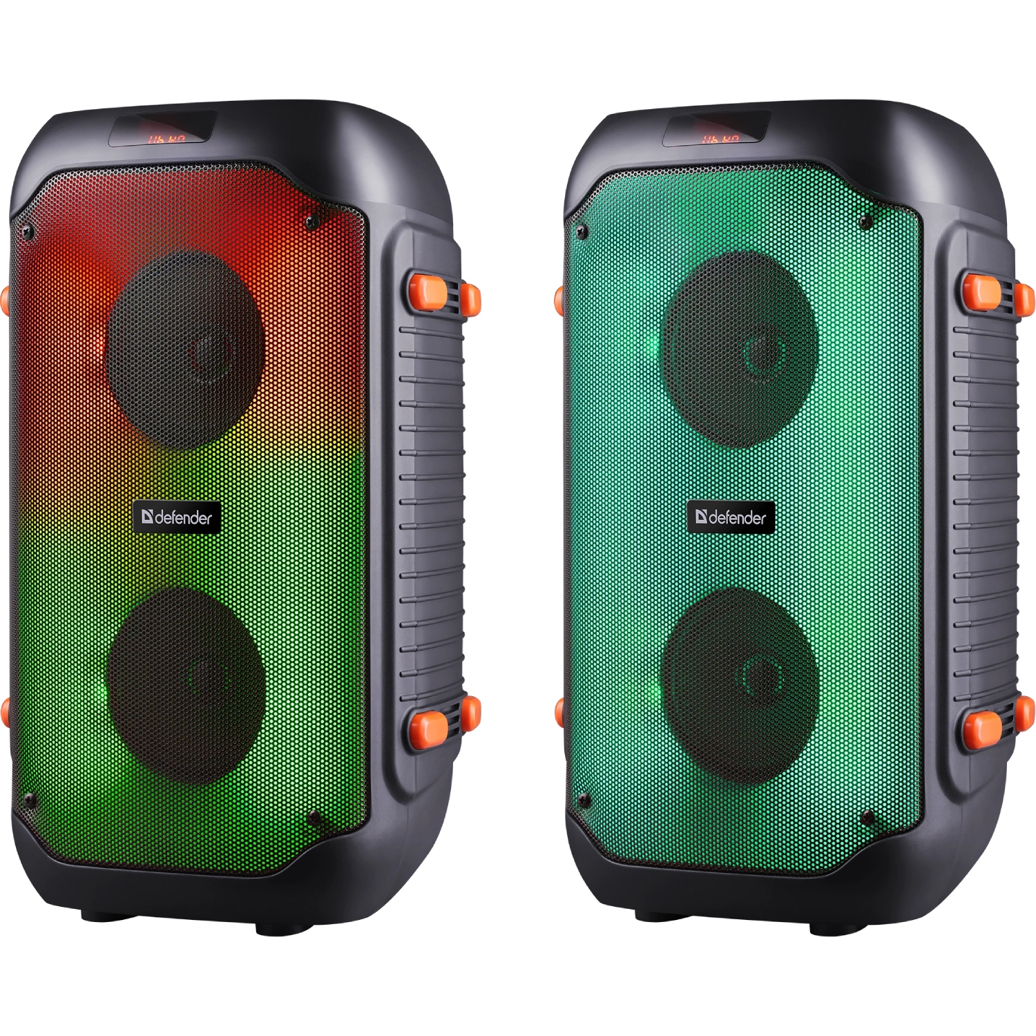 Акустична система 2.0 Defender Boomer 25, 25Вт RGB/BT/FM/USB/TF/AUX/MIC, чорна (65425) на малюнкі №15