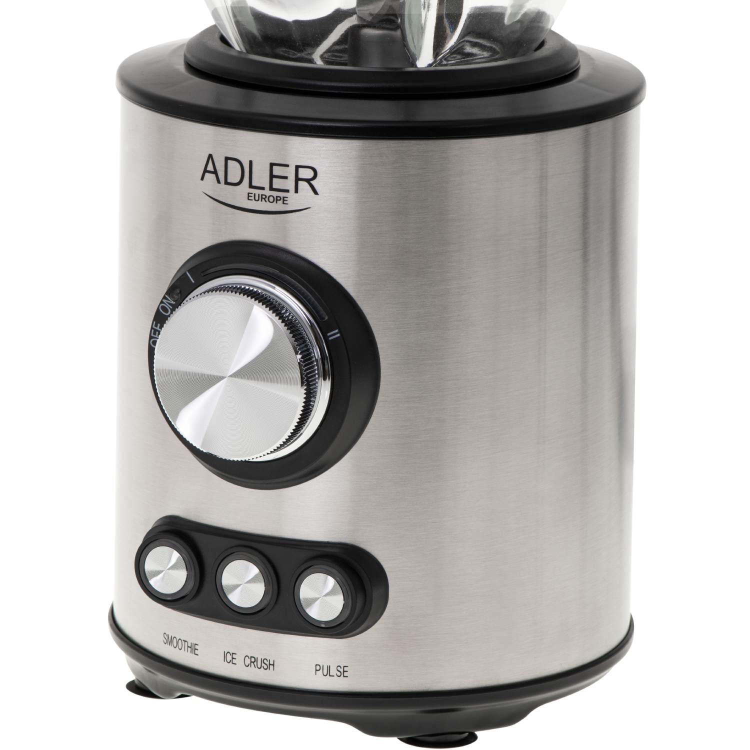 Блендер Adler AD 4078 стаціонарний 1700Вт/ 2 швидк./ Ice Crush/ чаша для змішування 1500мл/ срібляст (AD4078) Сірий на малюнкі №4
