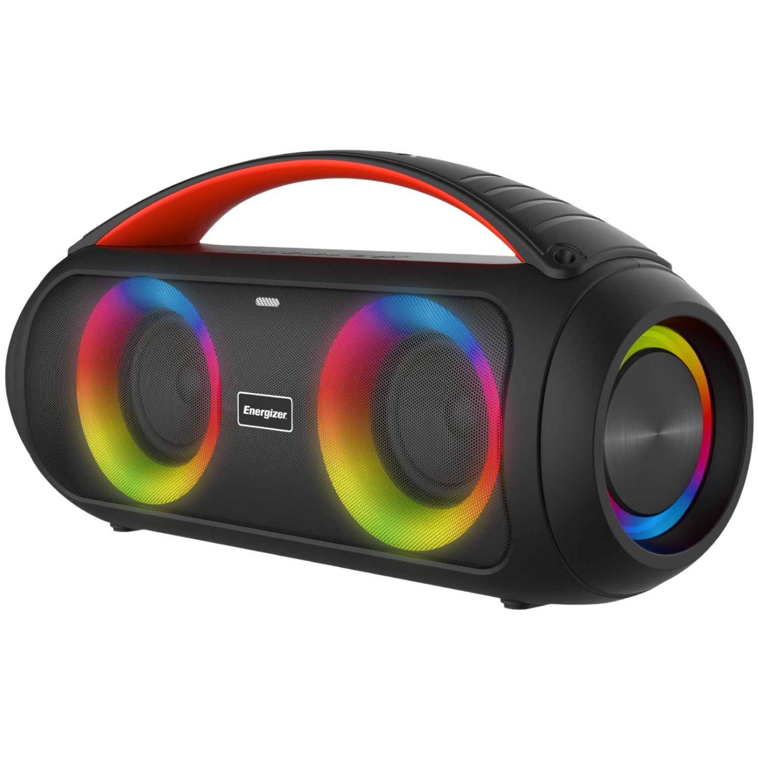 Акустична система 1.0 Energizer 20Вт Bluetooth 5.3 TF/USB/AUX/FM/TWS/MIC, Dual 3” Drivers чорна (BTS258) на малюнкі №2