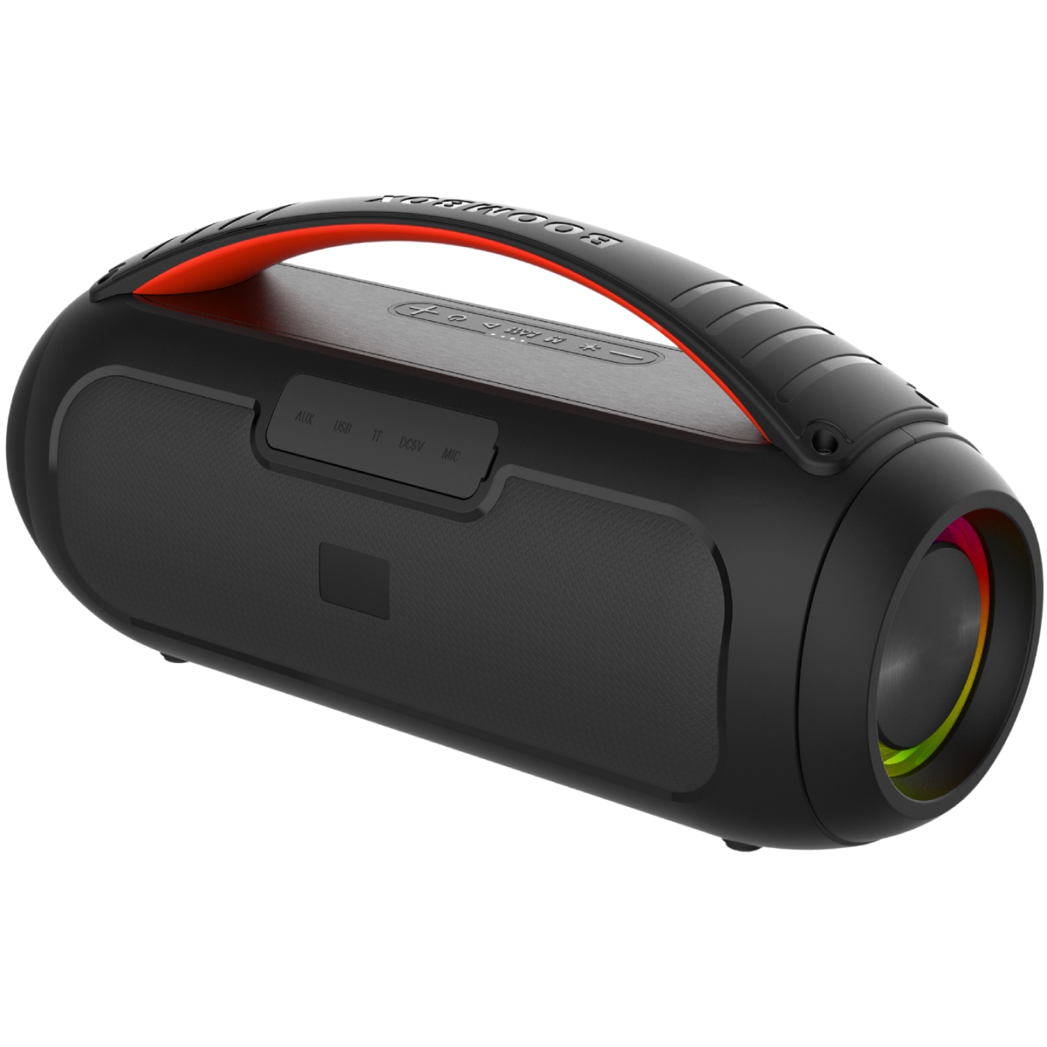 Акустична система 1.0 Energizer 20Вт Bluetooth 5.3 TF/USB/AUX/FM/TWS/MIC, Dual 3” Drivers чорна (BTS258) на малюнкі №3