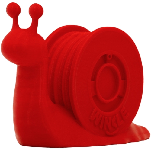 Пластик (Filament) WINKLE PLA HD 1кг, 1.75мм, пекельно-червоний (PHD01000175ROJDIAWNK) Червоний на малюнкі №3