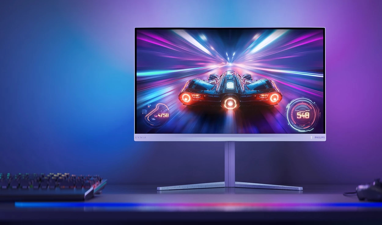 TFT 27 Philips 27M2N5901A, Fast IPS,160Hz, 2xHDMI, DP, USB-S, USB-hub, HAS, Pivot, кол. (27M2N5901A/00) Білий на малюнкі №8