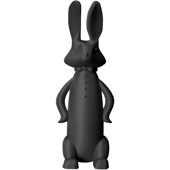 Пластик (Filament) WINKLE PETG 1кг, 1.75мм (PET01000175NEGAZAWNK) Чорний на малюнкі №3