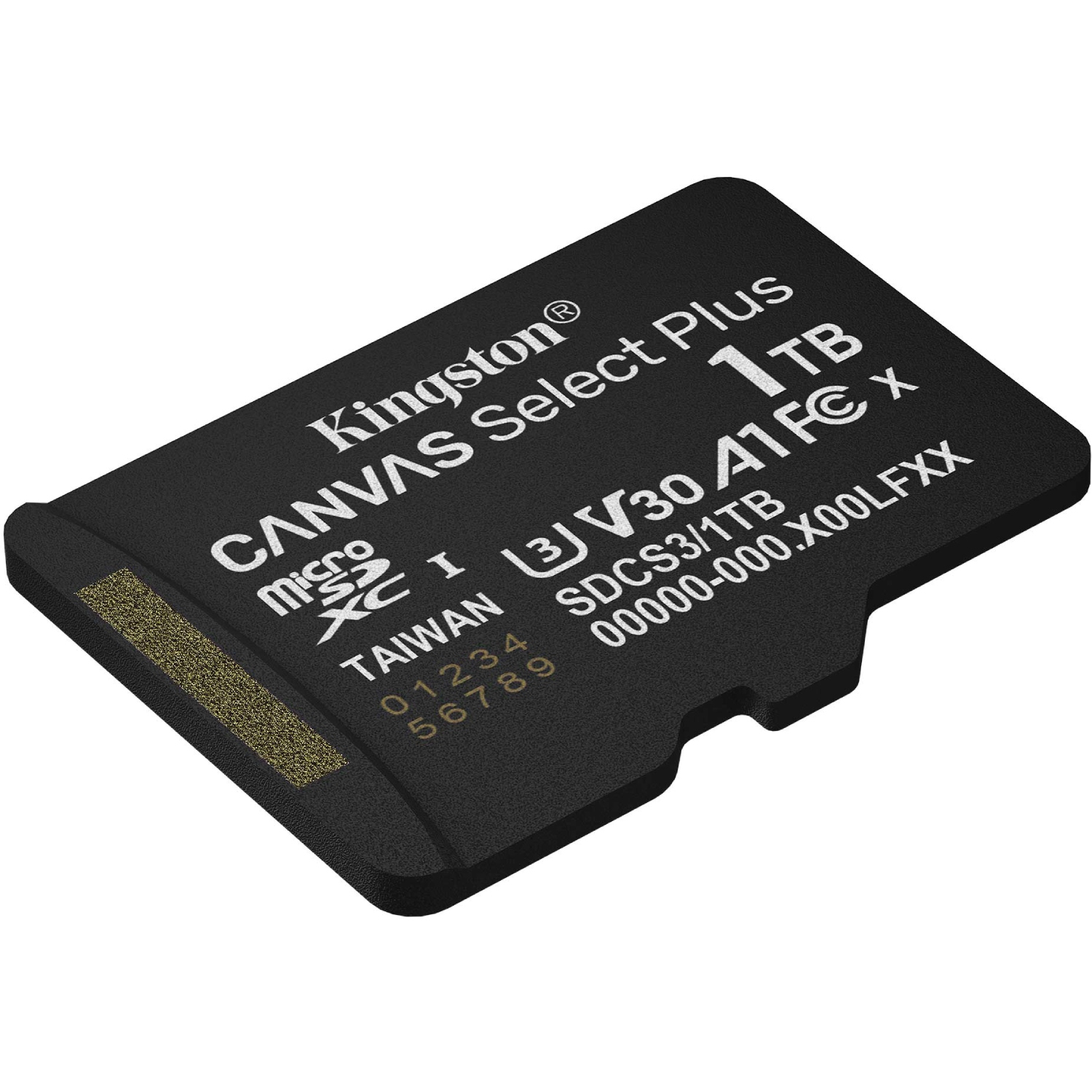 Memory card microSDXC 1TB Kingston Canvas Select Plus Gen3 C10 A1 V30 U3, Retail (SDCS3/1TBSP#) на малюнкі №2