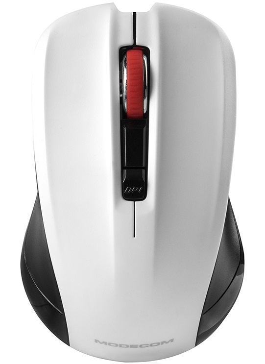 Мишка  Modecom MC-WM9.1, бездротова, 4кн., 1600dpi, чорно-біла