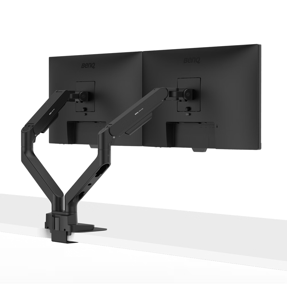 Кріплення настільне універсальне BenQ BDH01, 2 монітори, чорне (9H.A3CDD.LBW) Чорний на малюнкі №6