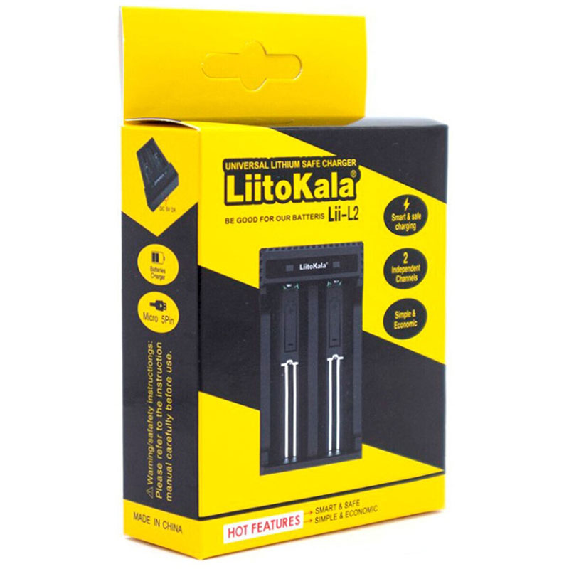 Зарядний пристрій LiitoKala Lii-L2, 2xLion (Lii-L2) на малюнкі №5