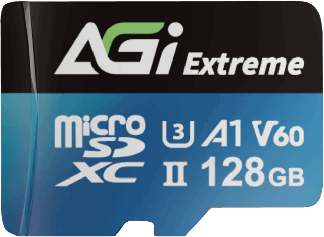 Memory card microSDXC 128Gb AGI Extreme TF238 (UHS II U3 V60 A1) Retail + adapter (AGI128GV6TF238-CB) на малюнкі №1