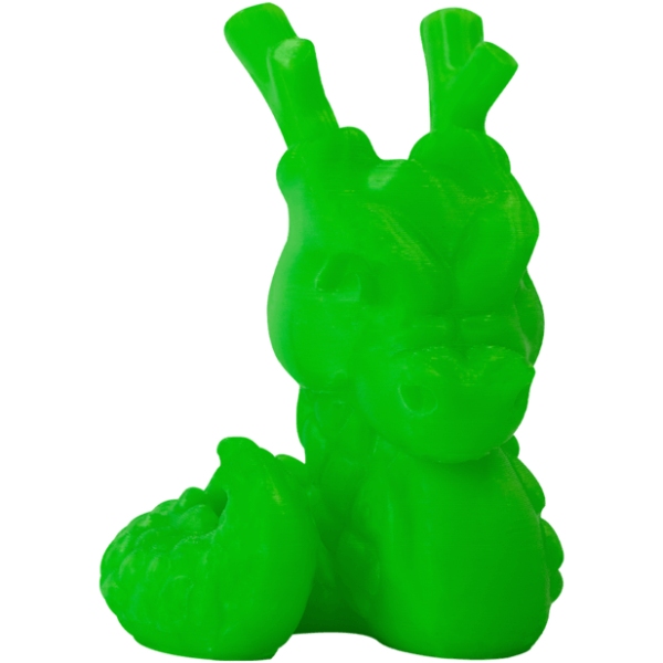 Пластик (Filament) WINKLE PLA HD 1кг, 1.75мм, флуоресцентний, електрично-зелений (PLD01000175VERELEWNK) Зелений на малюнкі №3