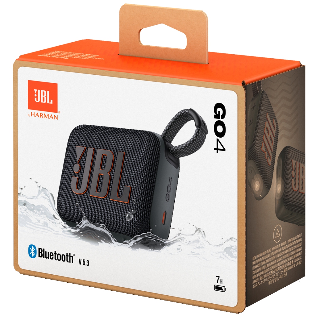 Акустична система JBL Go 4 Black (JBLGO4BLK) Чорний на малюнкі №7