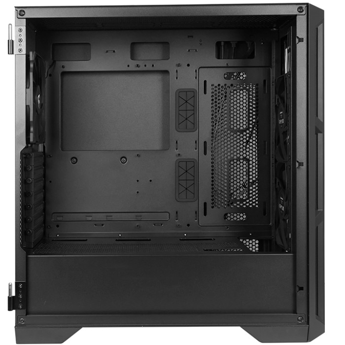 Корпус Chieftec APEX AIR 3x140mm, USB-C, E-ATX, без БЖ, Black (GA-01B-M-OP) Чорний на малюнкі №4