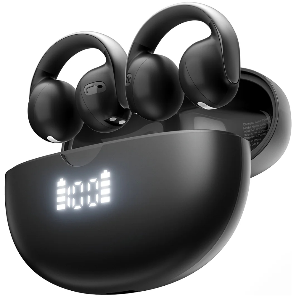 Навушники TWS Blackview AirBuds 13 Lava Black (6931548323280) Чорний на малюнкі №2