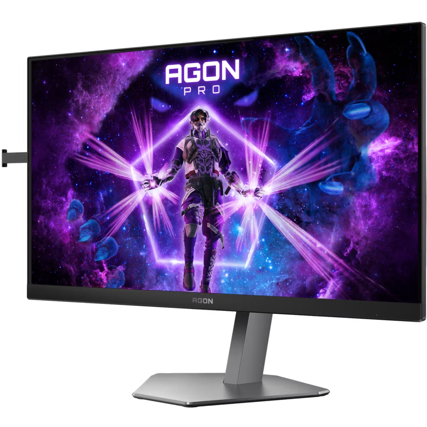 TFT 24.1 AOC AG246FK6, Ultra-Fast TN eSports, 610Hz, 2xHDMI, DP, USB-hub, HAS, Pivot, чорно-сірий (AG246FK6) чорний з сірим на малюнкі №3