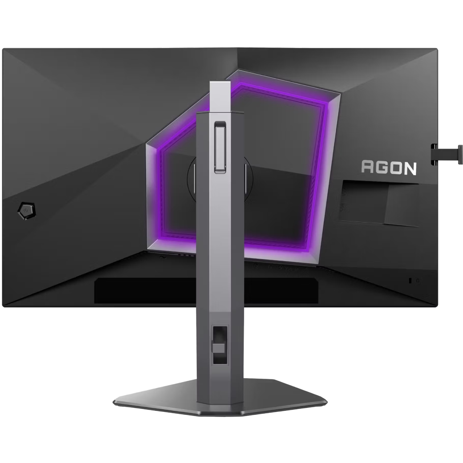 TFT 24.1 AOC AG246FK6, Ultra-Fast TN eSports, 610Hz, 2xHDMI, DP, USB-hub, HAS, Pivot, чорно-сірий (AG246FK6) чорний з сірим на малюнкі №6