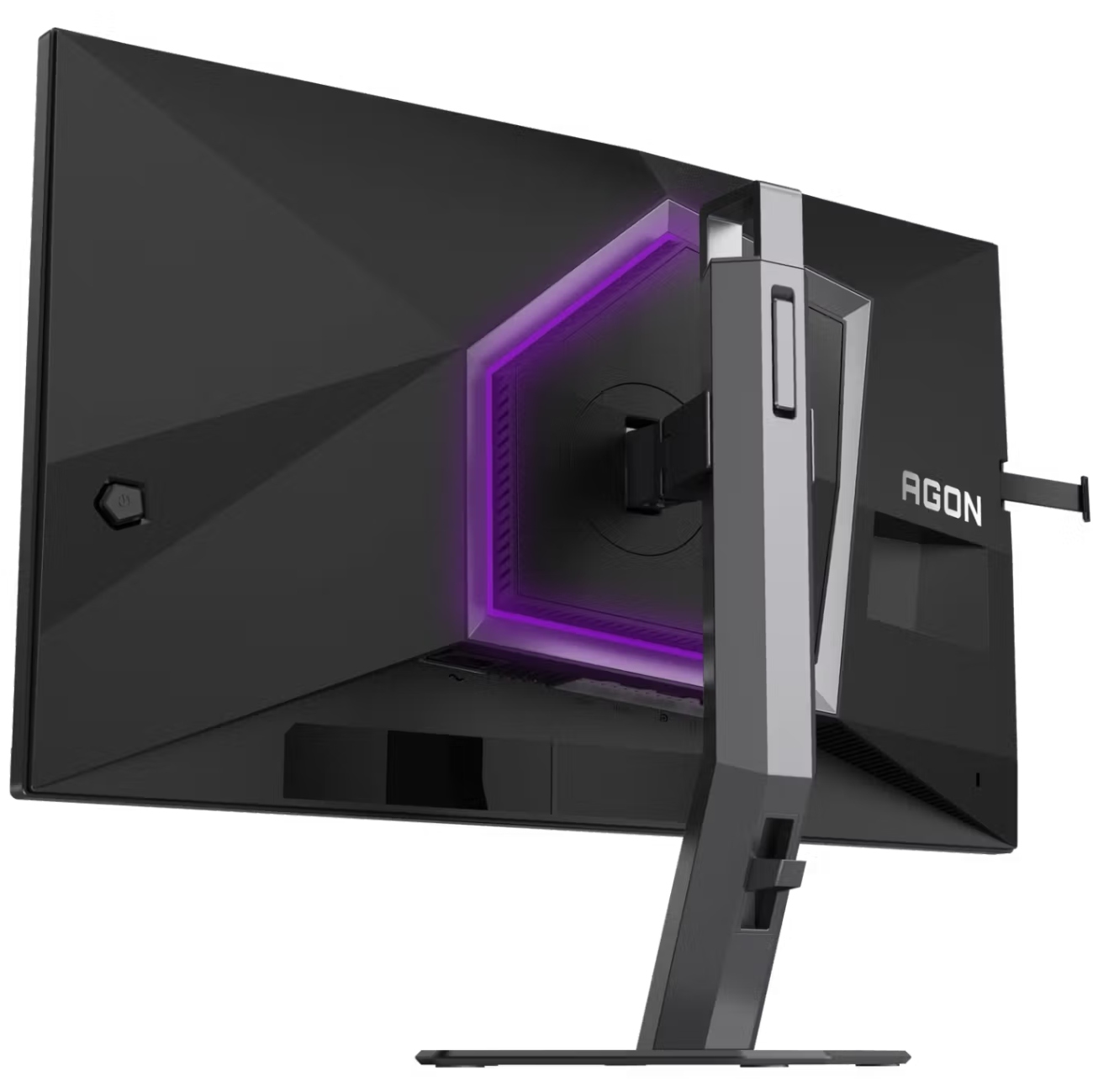 TFT 24.1 AOC AG246FK6, Ultra-Fast TN eSports, 610Hz, 2xHDMI, DP, USB-hub, HAS, Pivot, чорно-сірий (AG246FK6) чорний з сірим на малюнкі №7
