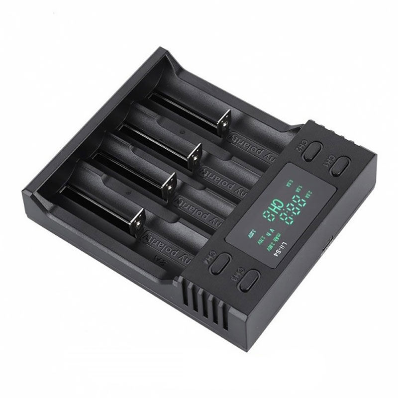 Зарядний пристрій LiitoKala Lii-S4, 4x(Lion/LiFePO4/NiMH/NiCd), Auto Polarity, Display (Lii-S4) на малюнкі №3
