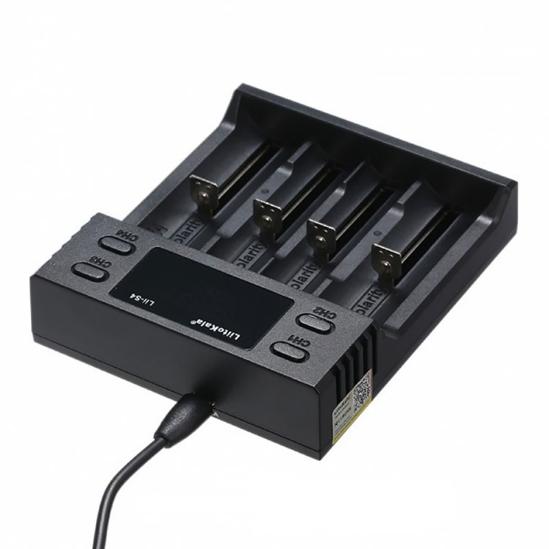 Зарядний пристрій LiitoKala Lii-S4, 4x(Lion/LiFePO4/NiMH/NiCd), Auto Polarity, Display (Lii-S4) на малюнкі №4