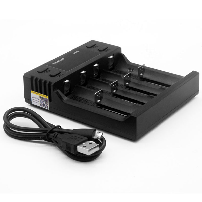 Зарядний пристрій LiitoKala Lii-S4, 4x(Lion/LiFePO4/NiMH/NiCd), Auto Polarity, Display (Lii-S4) на малюнкі №8
