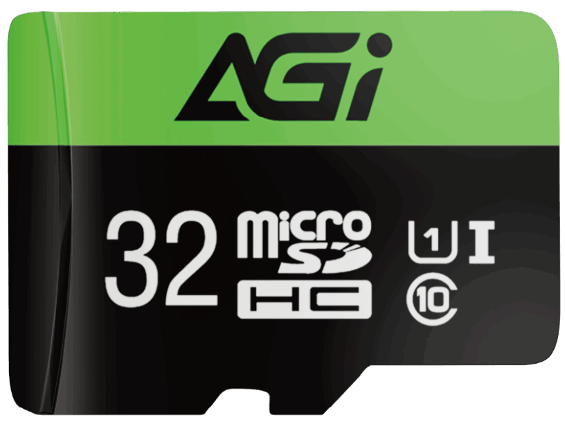 Memory card microSD 32Gb AGI Choice TF138 SDHC (class 10 UHS I) Retail + adapter (AGI032GU1TF138-R2) на малюнкі №1