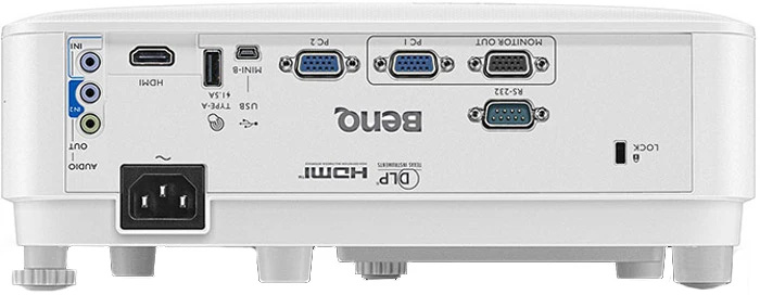 Проєктор BENQ MW809STH, короткофокусний, DLP, WXGA, 3600Lm, 20000:1, D-sub, HDMI, RJ45, білий (9H.JMF77.13E) на малюнкі №6