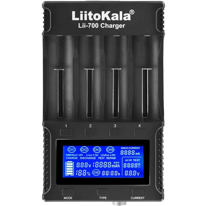 Зарядний пристрій LiitoKala (Lii-700) на малюнкі №1