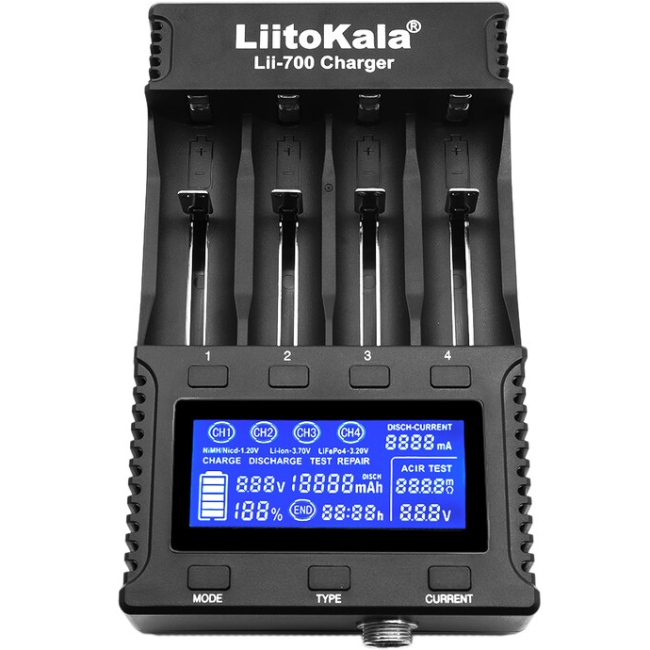Зарядний пристрій LiitoKala (Lii-700) на малюнкі №2