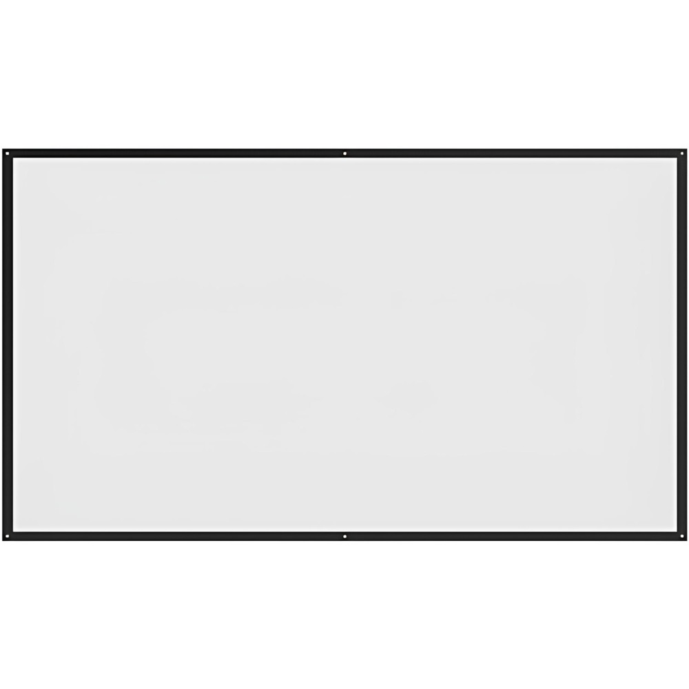 Проєкційний екран AGN (100 настінний люверси 16:9 Matte White) (AGNW100W) на малюнкі №1