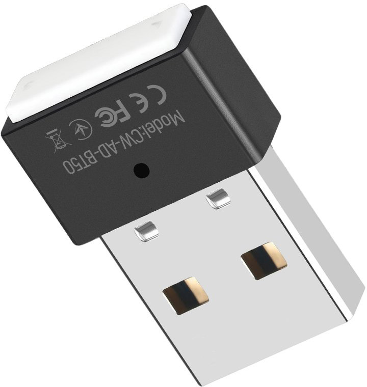 Адаптер Bluetooth v5.3 USB, чорний Colorway (CW-AD-BT53) на малюнкі №3
