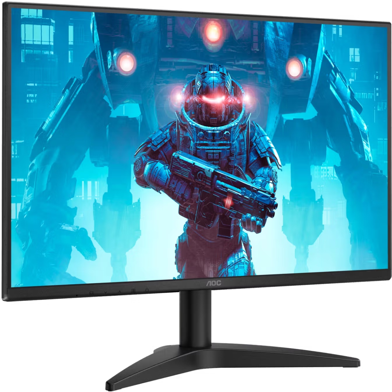 TFT 23.8 AOC Q24B36X, QHD, IPS, 144Гц, 0,5мс, HDMI, DP (Q24B36X) Чорний на малюнкі №2