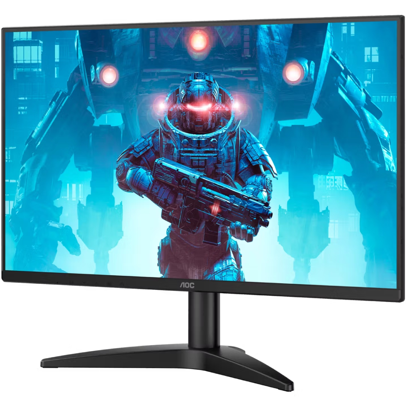 TFT 23.8 AOC Q24B36X, QHD, IPS, 144Гц, 0,5мс, HDMI, DP (Q24B36X) Чорний на малюнкі №3