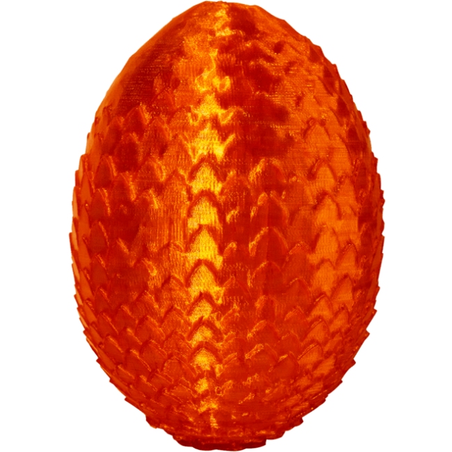 Пластик (Filament) WINKLE PETG CRYSTAL 1кг, 1.75мм, бурштиновий оранж (PET01000175NARAMBWNK) помаранчевий на малюнкі №3