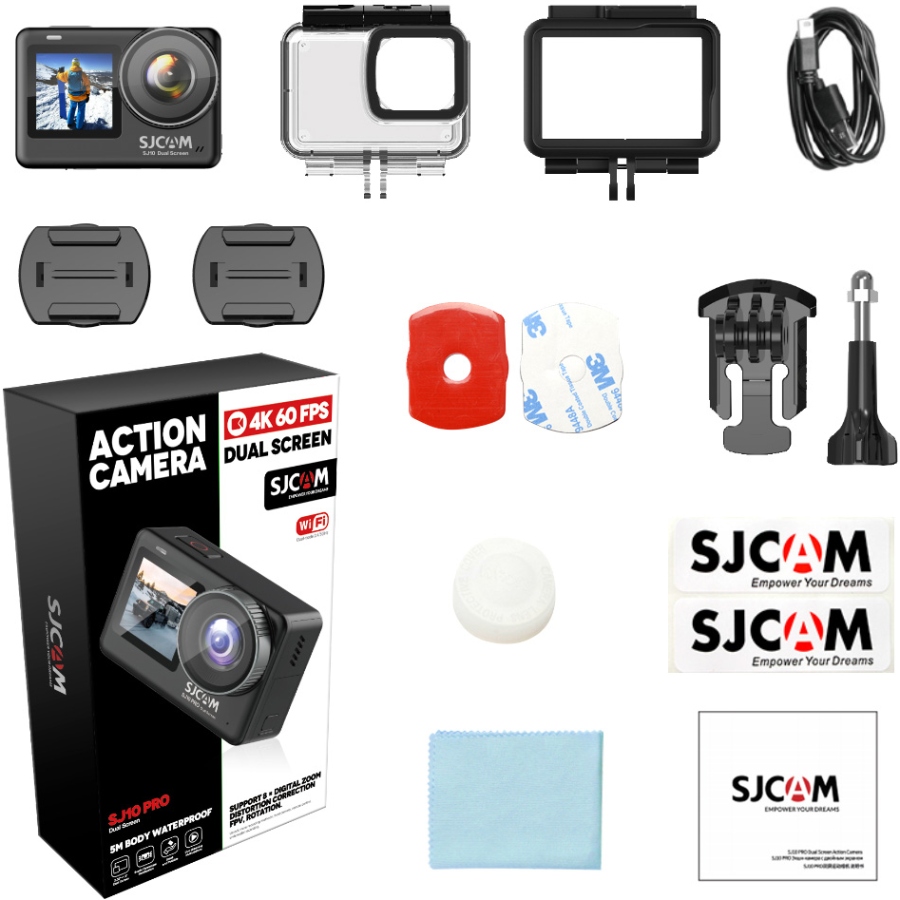 Екшн-камера SJCAM SJ10 Pro Dual Screen (6972476161049) на малюнкі №7