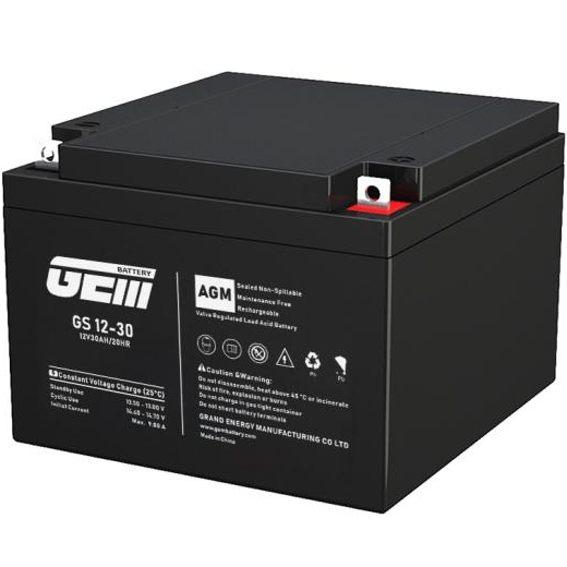 Акумуляторна батарея GEM Battery 12V-30Ah, AGM, L2/T2 (GS 12-30) на малюнкі №1