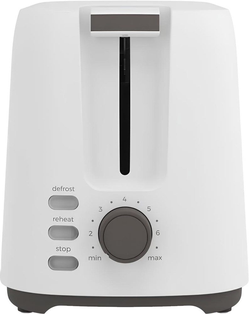 Тостер AIWA ABT-700 ASATAN 750Вт/ 2 відділення/мех. управління/розморожування/підігрів булочок/білий (ABT700) Білий на малюнкі №2