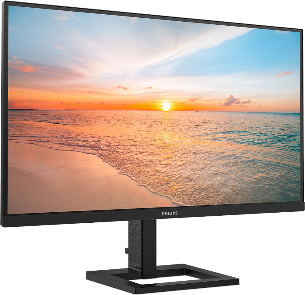 TFT 27 Philips 27E1N1900AE, IPS, 4K UHD, 2xHDMI, USB-C, USB-hub, HAS, колонки (27E1N1900AE/00) Чорний на малюнкі №2