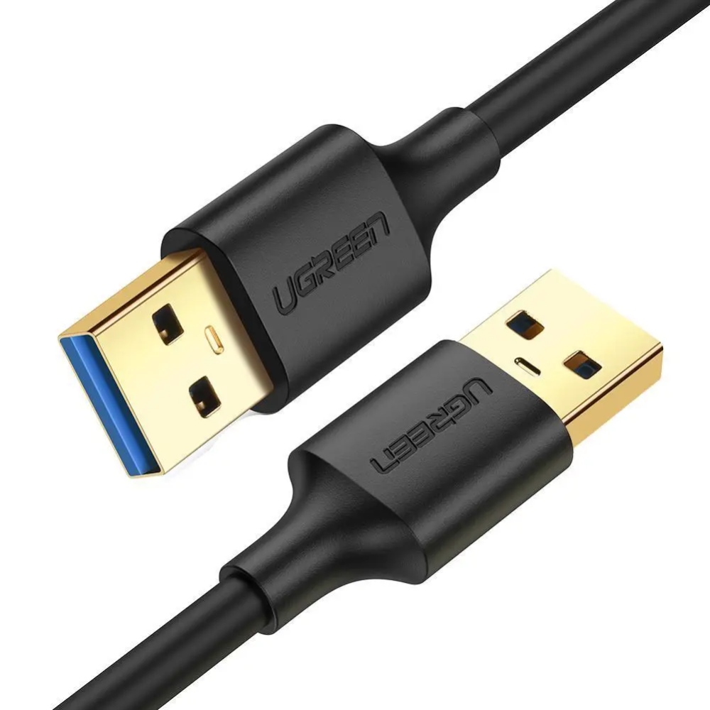 Кабель USB 3.0 AM-AM, 0,5 м, Чорний, US128 UGREEN (10369) Чорний на малюнкі №2