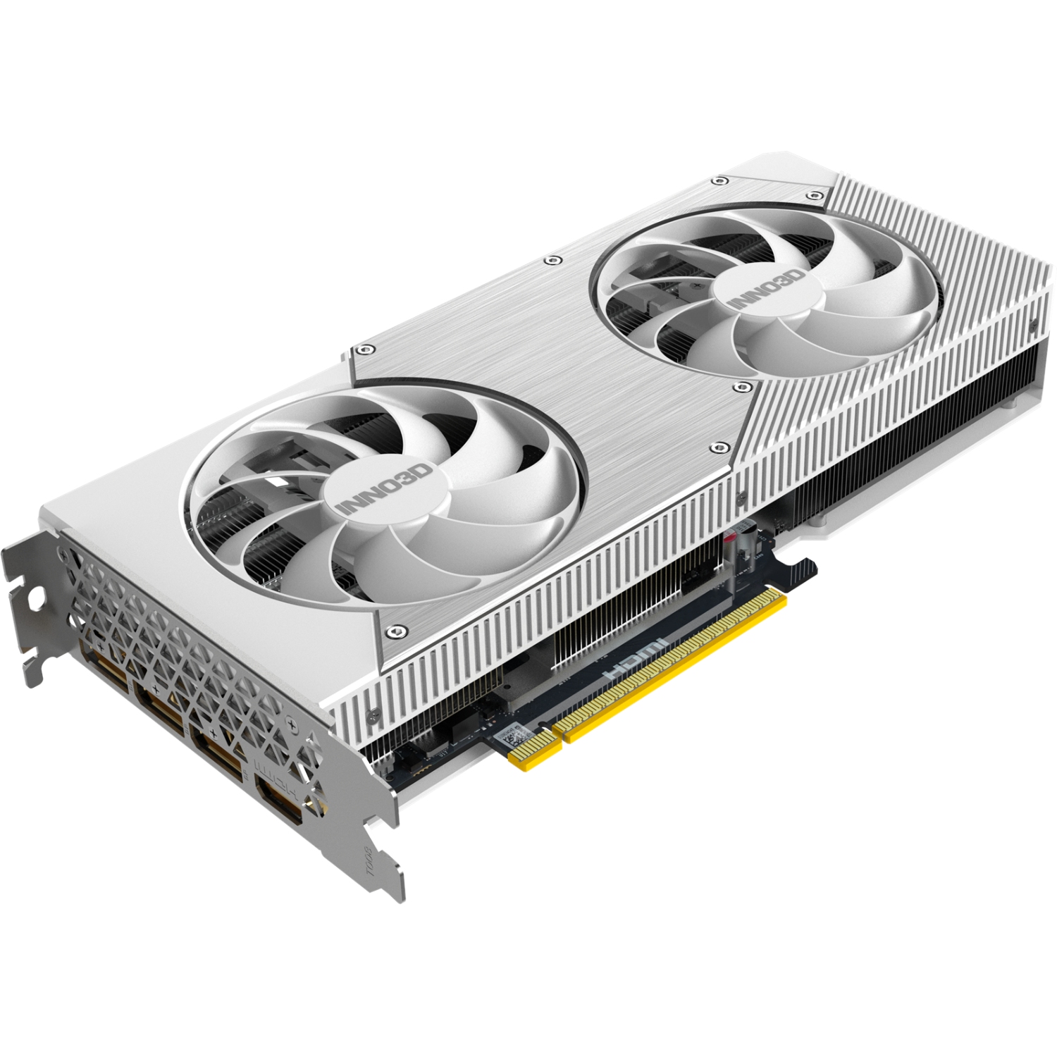 GeForce RTX5070 Inno3D TWIN X2 OC WHITE, 12GB GDDR7, 192bit, PCI Express 5.0 (N50702-12D7X-195064W) на малюнкі №4