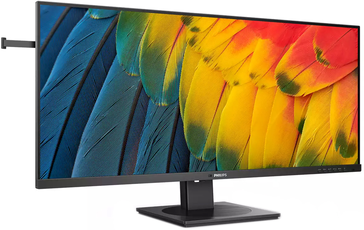 TFT 40 Philips 40B1U5600, WQHD, IPS, 100 Гц, HDMI, DP, USB-C, USB-hub, HAS, колонки (40B1U5600/00) Чорний на малюнкі №2
