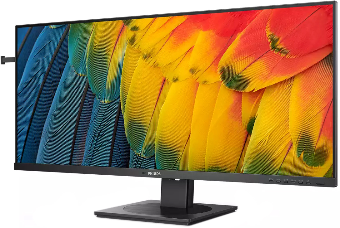 TFT 40 Philips 40B1U5600, WQHD, IPS, 100 Гц, HDMI, DP, USB-C, USB-hub, HAS, колонки (40B1U5600/00) Чорний на малюнкі №3