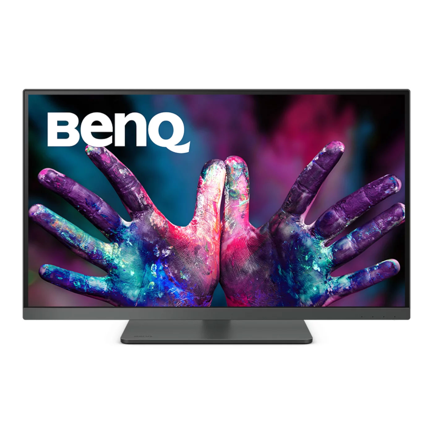 TFT 27 BenQ PD2705U, 4K UHD, IPS, 99% sRGB, HDMI, DP, USB-C, USB-hub, HAS, колонки (9H.LKDLA.TBE) Темно-Сірий на малюнкі №2