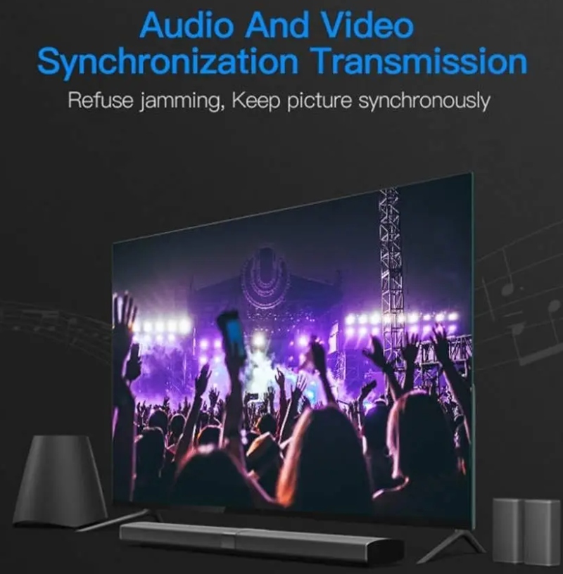 Кабель HDMI M - Micro M, 1.0 м, V2.0 4K 60Гц 18Gbps HDR Dolby, PVC Vention (VAA-D03-B100) на малюнкі №6
