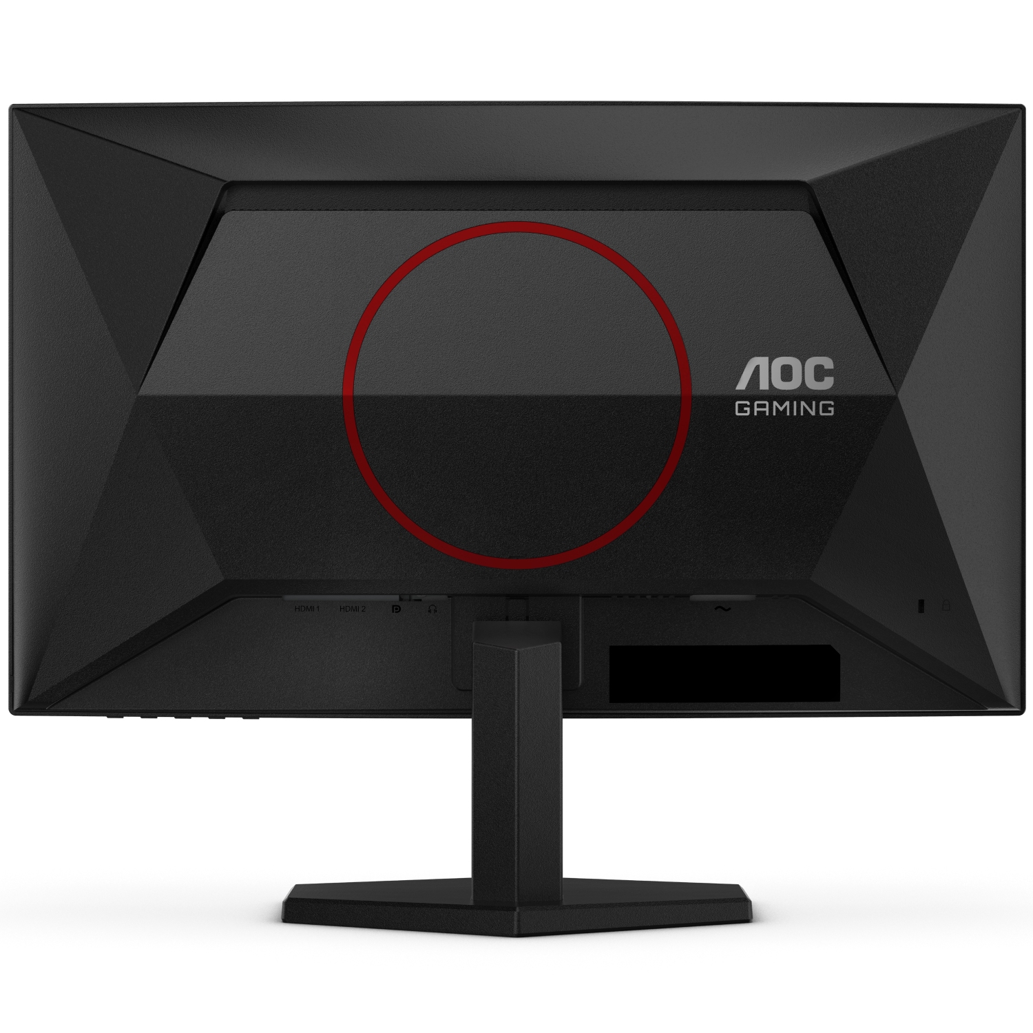 TFT 23.6 AOC C24G42E, VA, 180Гц, вигнутий, 2хHDMI, DP, колонки, чорно-червоний (C24G42E) чорний з червоним на малюнкі №6