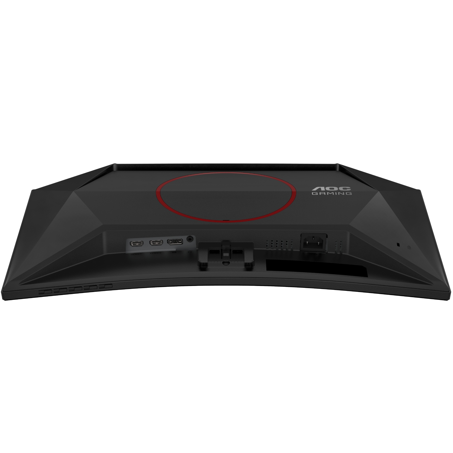 TFT 23.6 AOC C24G42E, VA, 180Гц, вигнутий, 2хHDMI, DP, колонки, чорно-червоний (C24G42E) чорний з червоним на малюнкі №8