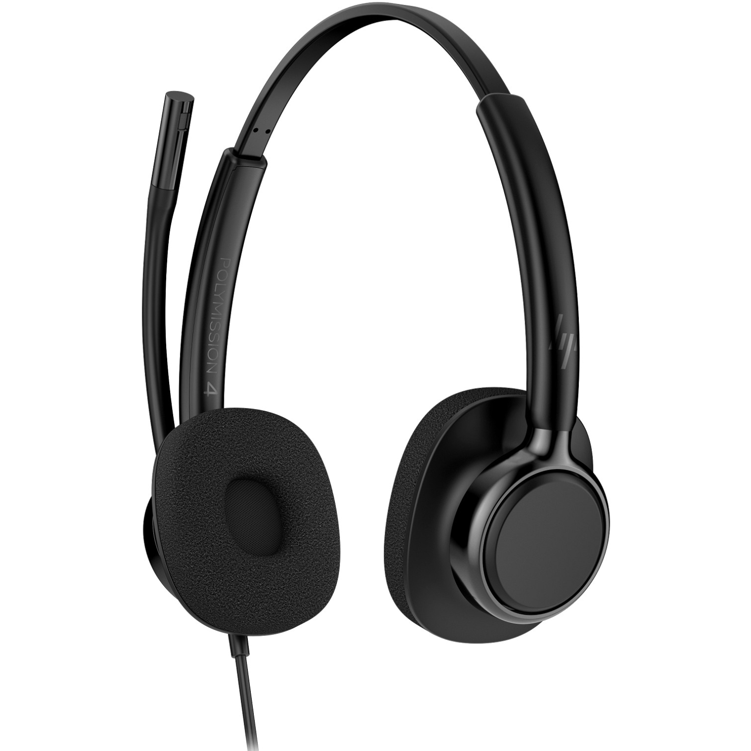 Гарнітура HP Poly Mission 425 Stereo USB-C/A (C01B3AA) Чорний на малюнкі №1