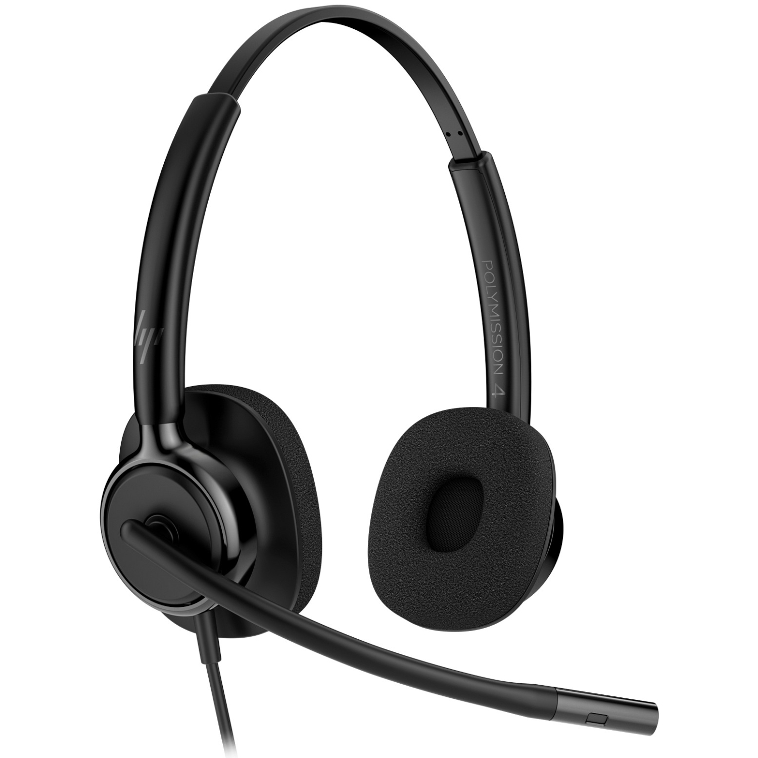 Гарнітура HP Poly Mission 425 Stereo USB-C/A (C01B3AA) Чорний на малюнкі №3